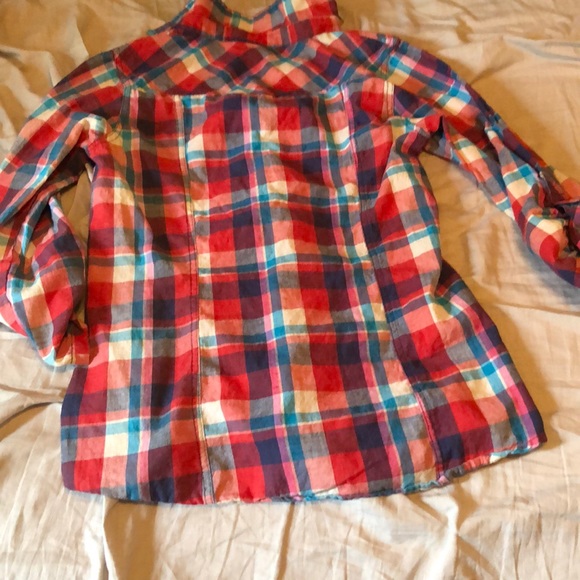 Pink Long Sleeve Passport Flannel - Picture 9 of 10